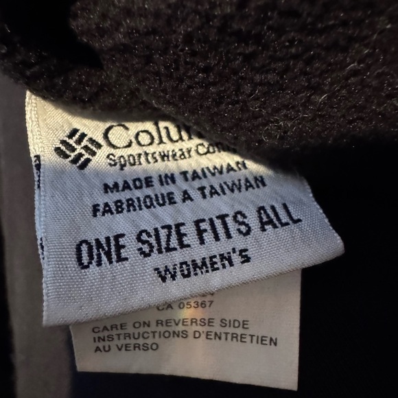 Columbia Striped Knit Hat - Gray, Blue, Orange - Picture 4 of 4